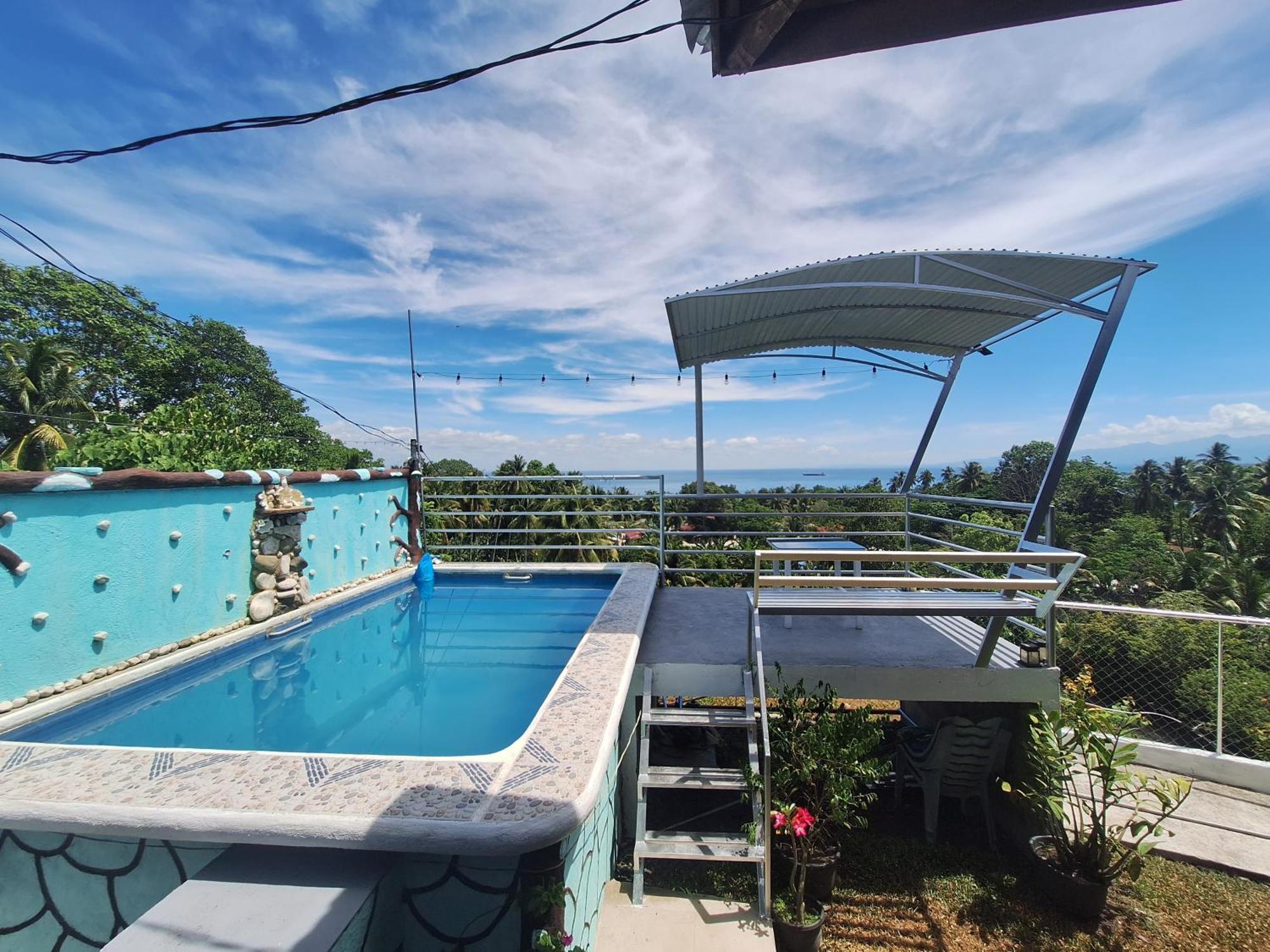 Island Samal Overlooking View House With Swimming Pools San Antonio  Exteriör bild