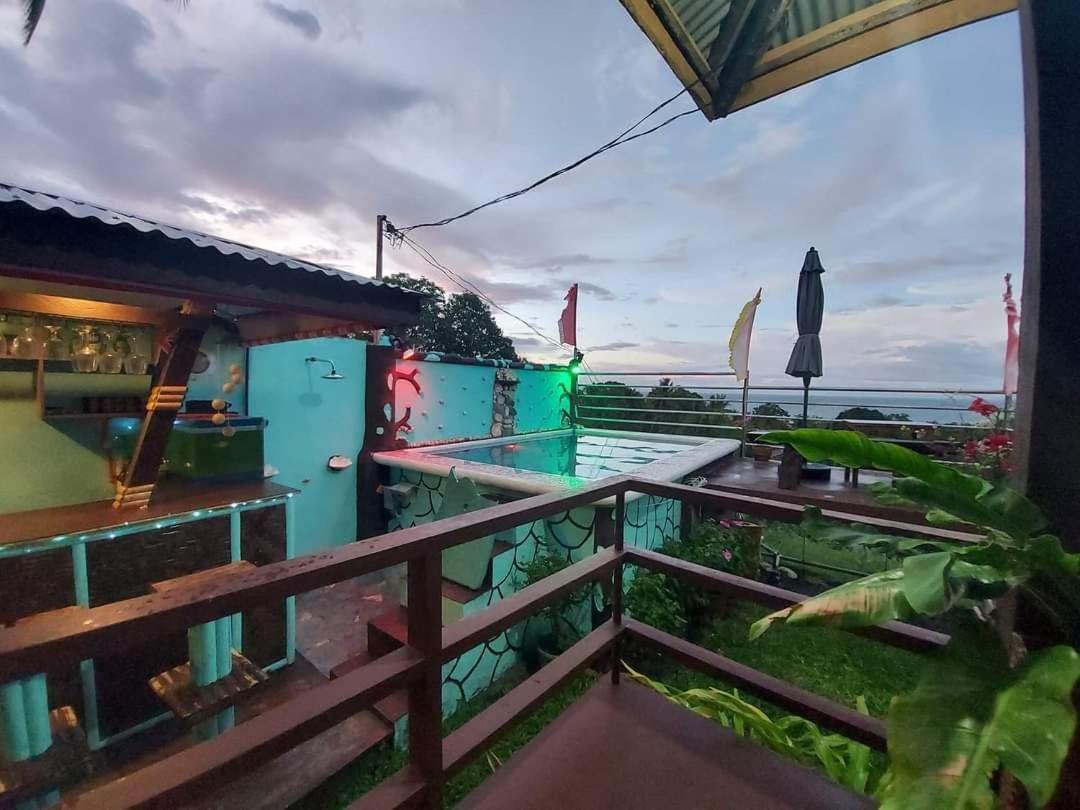 Island Samal Overlooking View House With Swimming Pools San Antonio  Exteriör bild